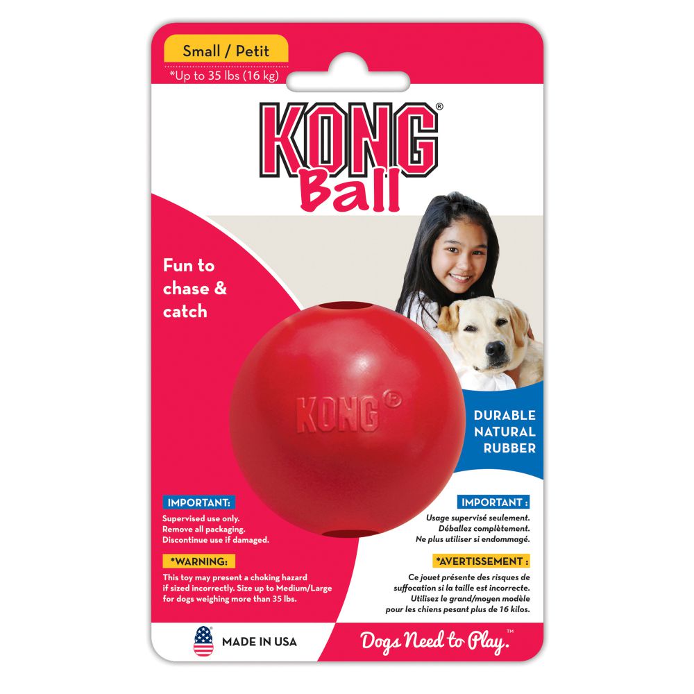 Іграшка для собак М'яч Конг для ласощів KONG Classic Ball