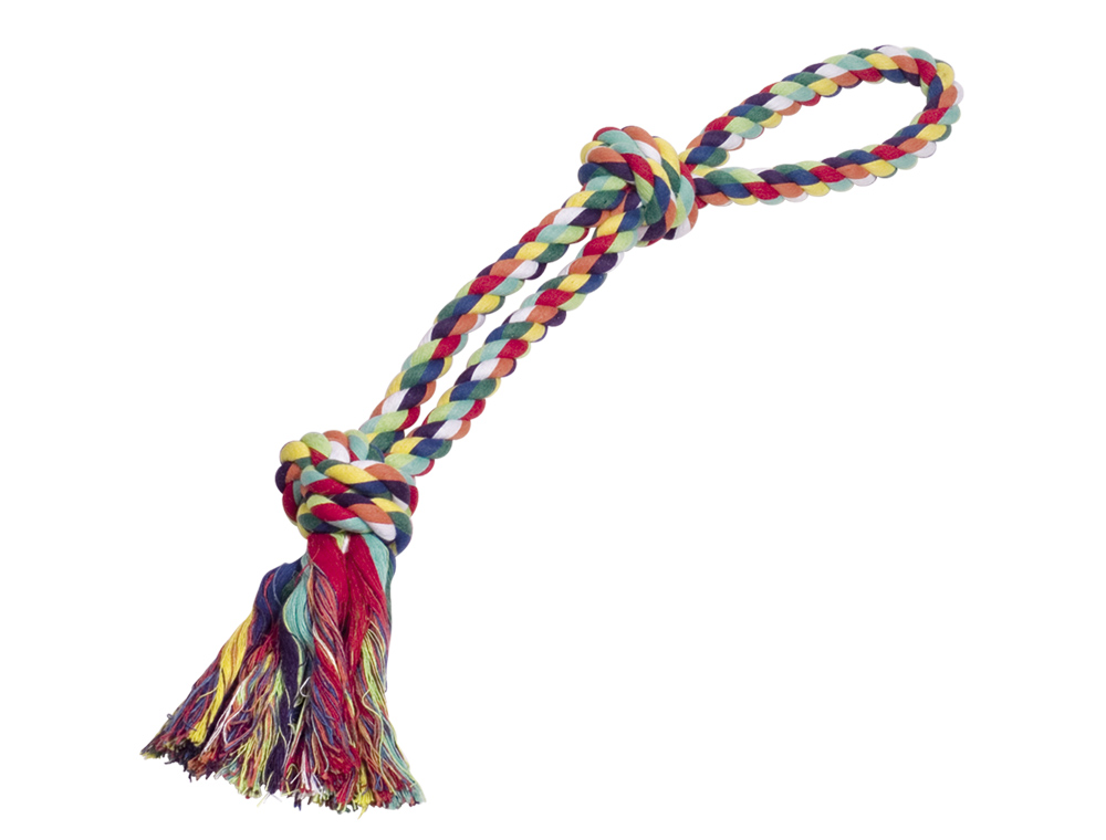 Іграшка для великих собак Канат з двома вузлами Ropes Nobby Іграшка для великих собак Канат з двома вузлами Ropes Nobby