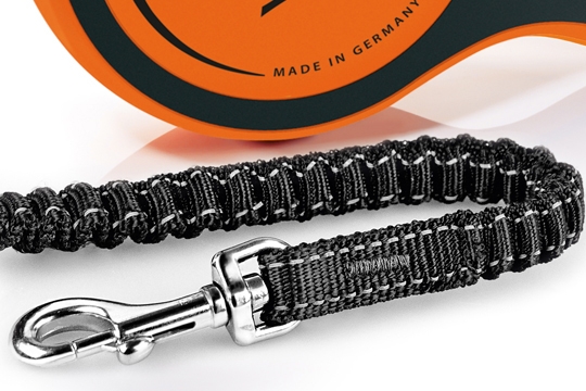 Повідець-рулетка для собак гігантських порід вагою до 65 кг Flexi Xtreme L Tape стрічка 5 m