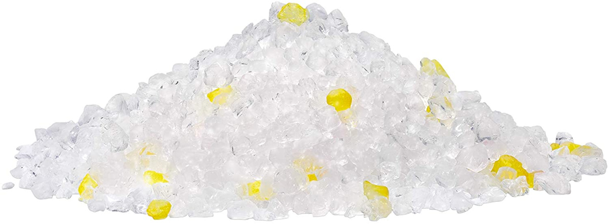 Силикагелевый впитывающий наполнитель для котов с ароматом цитрусов Sanicat Diamonds Citric