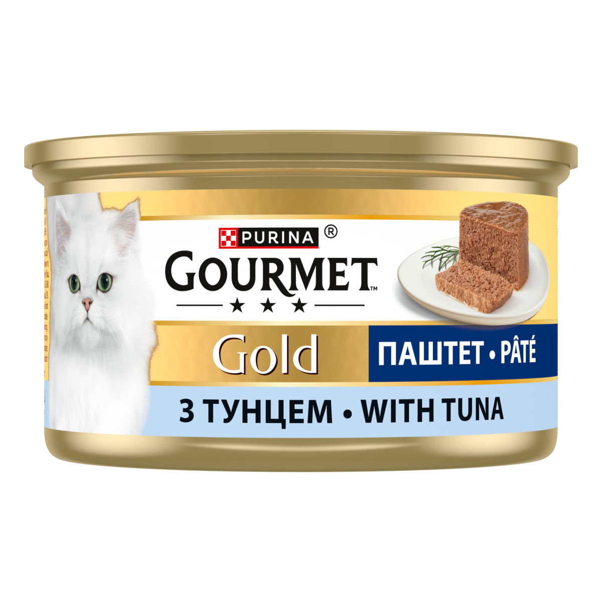 Консерва для котів Паштет з Тунцем Purina Gourmet Gold Pate Tuna