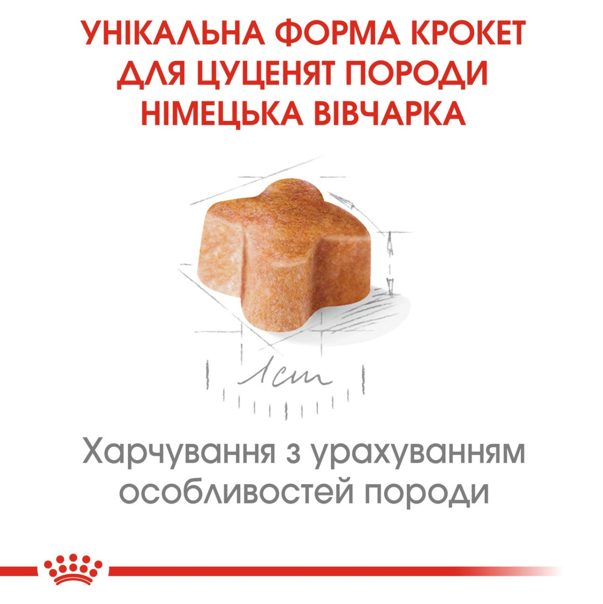 Сухий корм для цуценят породи Німецька Вівчарка віком до 15 місяців Royal Canin German Shepherd Puppy