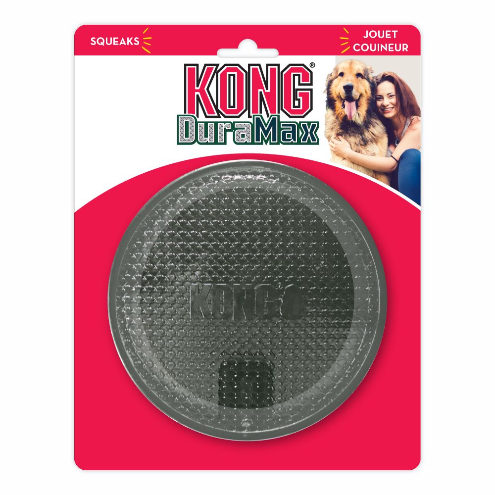 Іграшка для собак Надміцний Фрісбі з пищалкою KONG DuraMax Puck Іграшка для собак Надміцний Фрісбі з пищалкою KONG DuraMax Puck