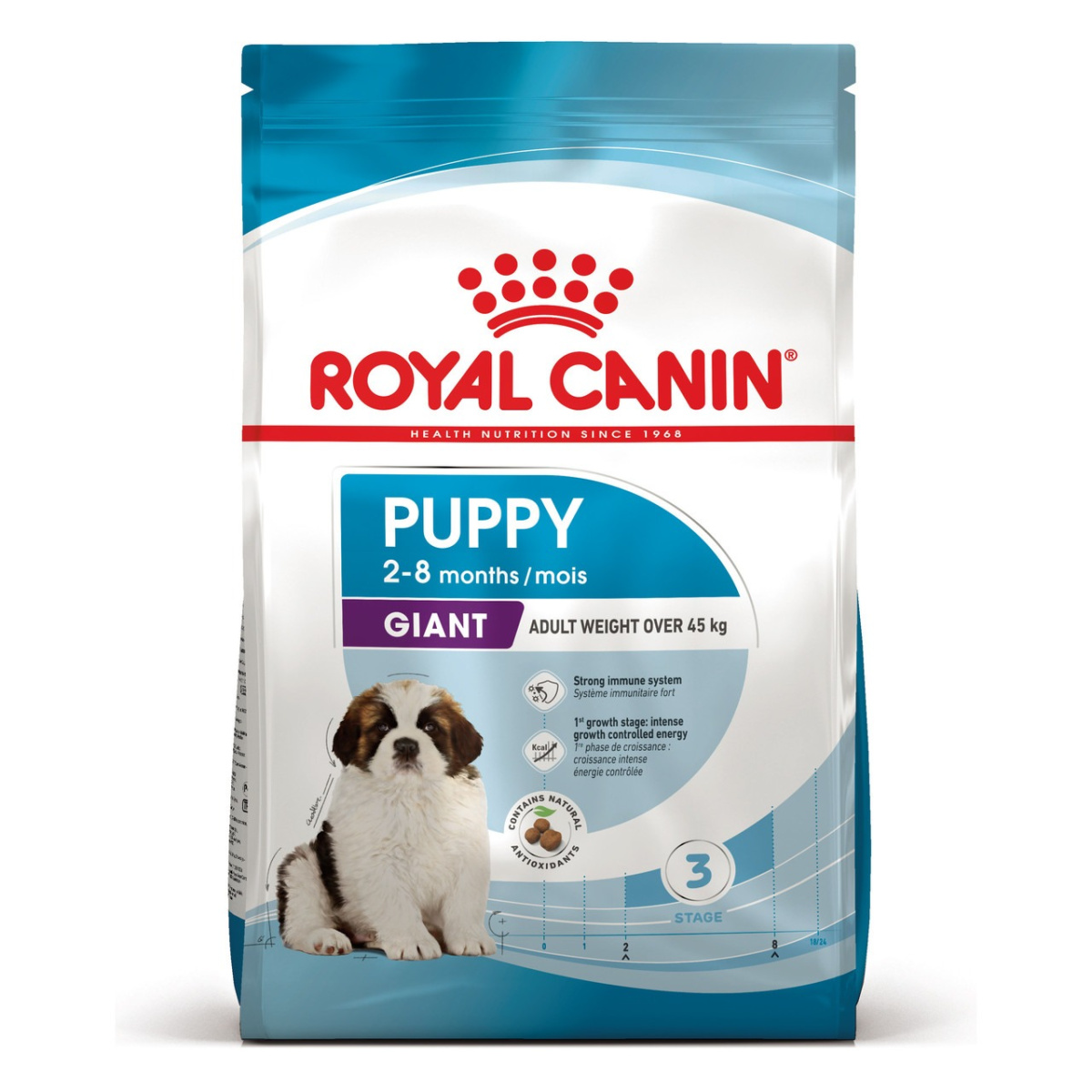 Сухой корм для щенков гигантских пород в возрасте от 2 до 8 месяцев Royal Canin Giant Puppy Сухой корм для щенков гигантских пород в возрасте от 2 до 8 месяцев Royal Canin Giant Puppy