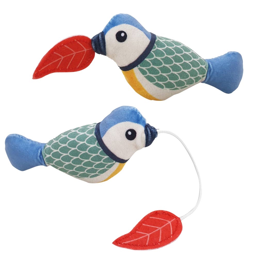 Іграшка для котів ToyBox Пташки з котячою м'ятою Catnip Soft Nobby