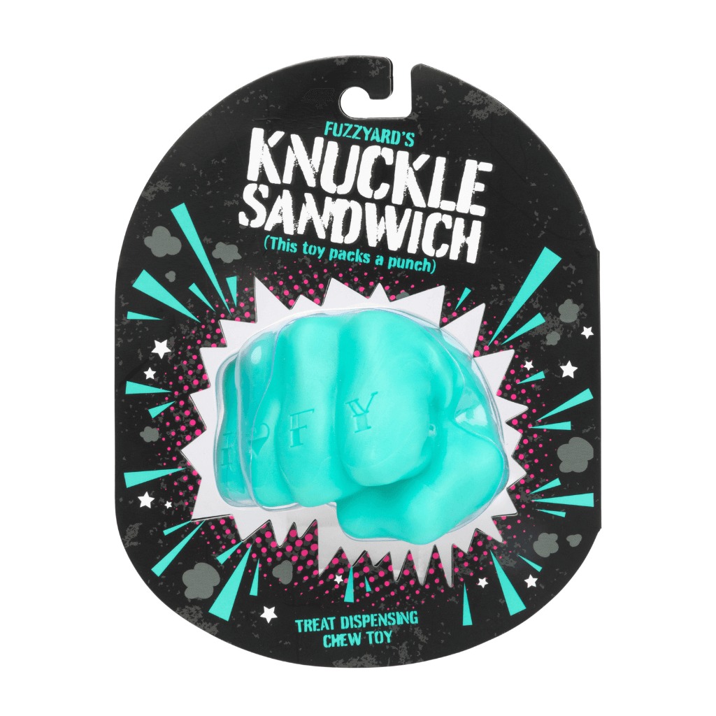 Інтерактивна іграшка для ласощів собак Кулак-стрибунець FuzzYard Interactive Knuckle Sandwich