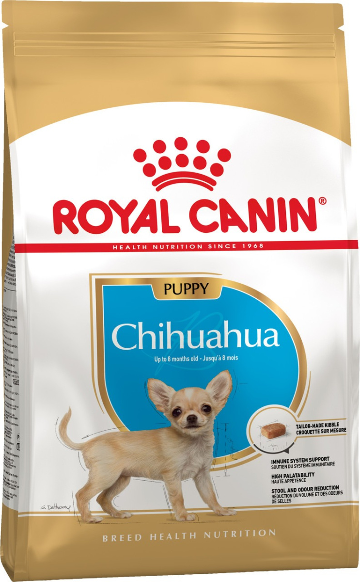 Сухой корм для щенков породы Чихуахуа до 8 месяцев Royal Canin Chihuahua Puppy