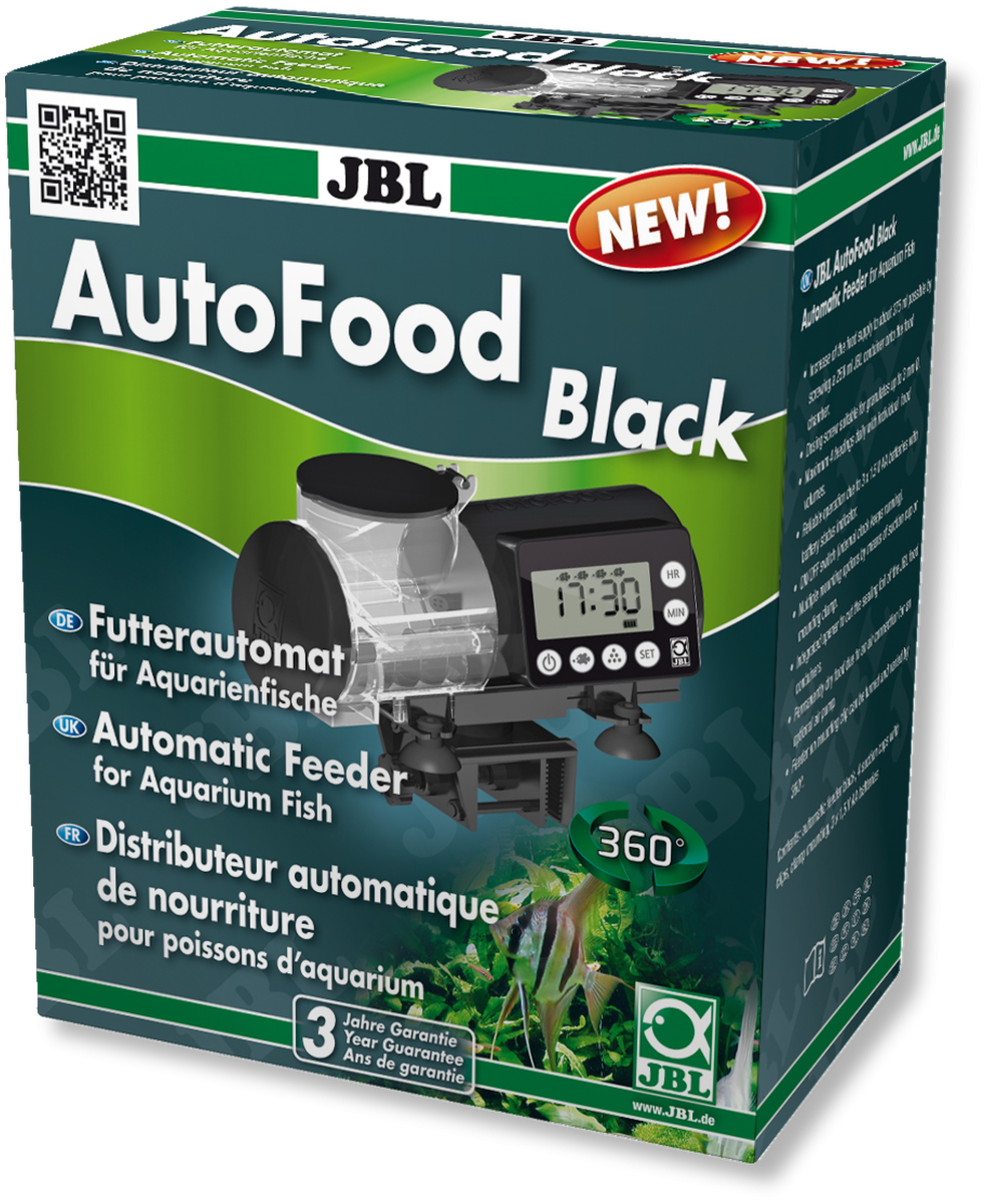 Автоматическая кормушка для аквариумных рыб, черная JBL AutoFood BLACK