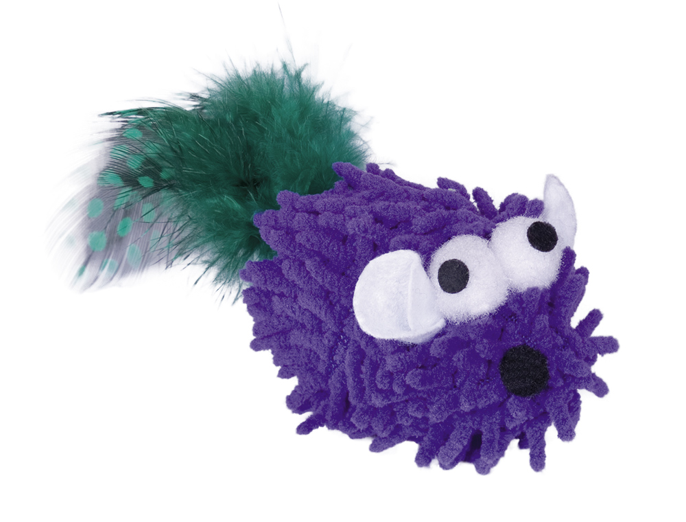 Іграшка для котів Мишка з котячою м'ятою Моппі Plush Catnip Nobby Іграшка для котів Мишка з котячою м'ятою Моппі Plush Catnip Nobby