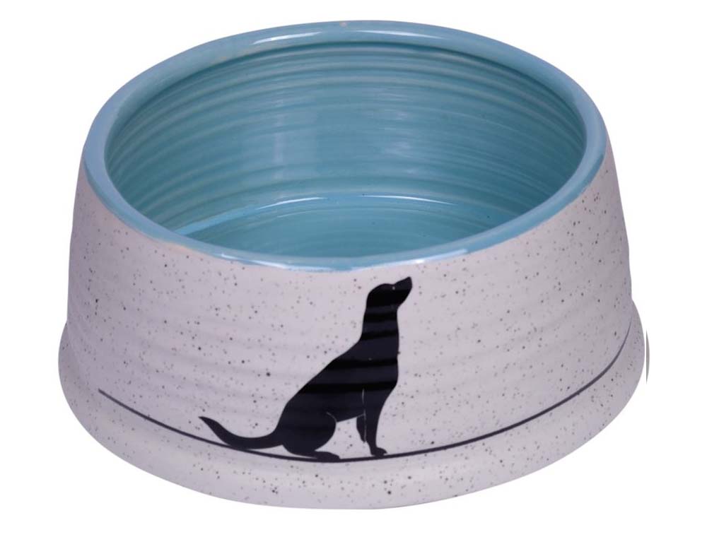 Керамічна миска для собак Силует Luna Nobby