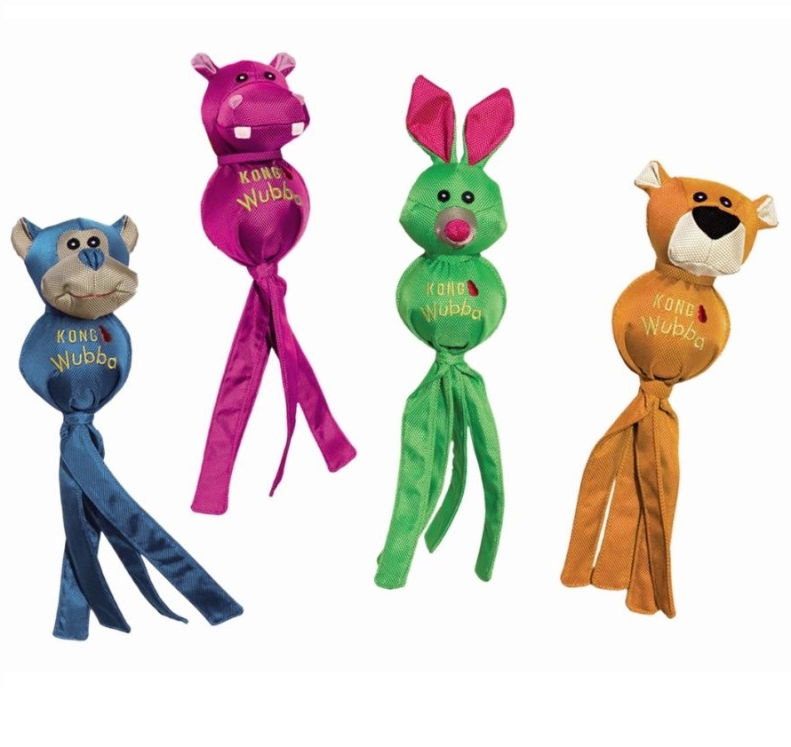 Іграшка для цуценят Інтерактивні Звірятка Вубба KONG Wubba Friends Ballistic