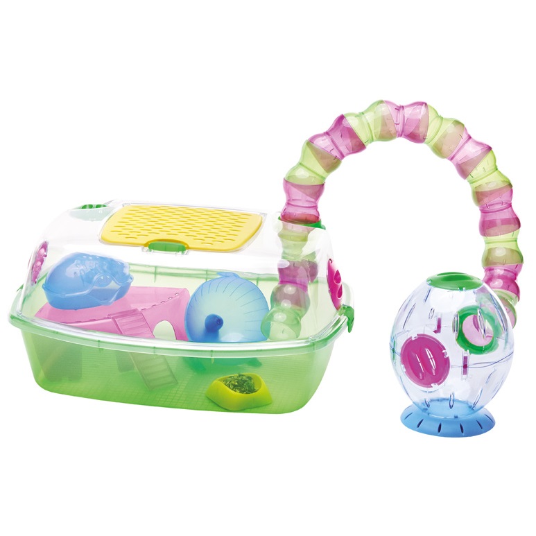 Клітка для хом'яка з будиночком, каруселлю та мискою Imac Yo-Yo Plus