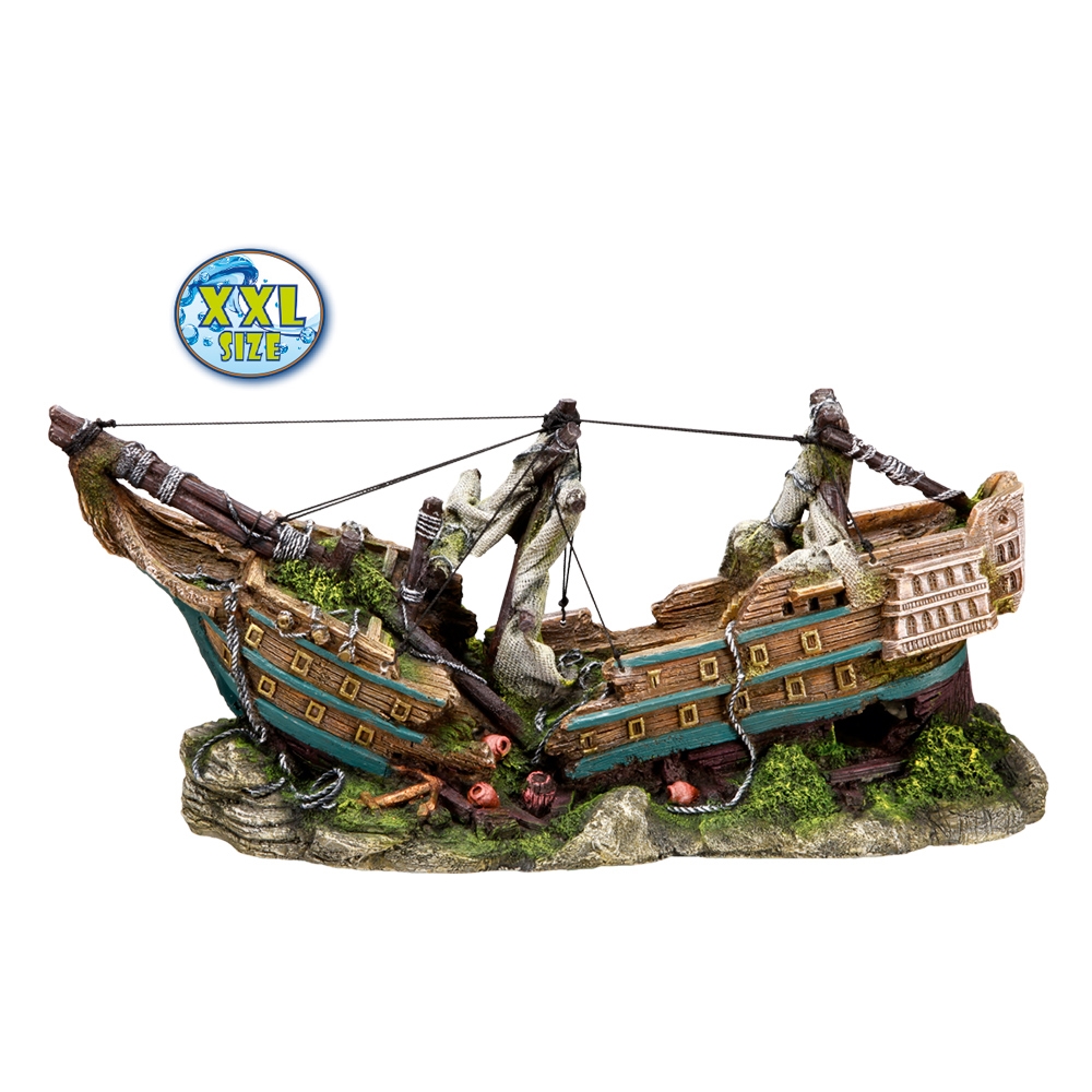 Декор для акваріума Руїни корабля Ship Aqua Ornaments Nobby