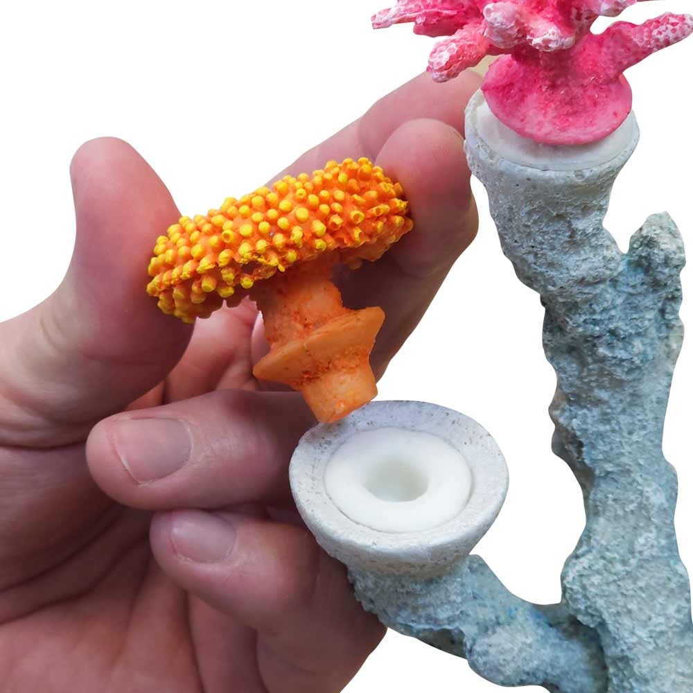 Декор для акваріума Корали зі змінними морськими квітами Coral Reef Aqua Ornaments Nobby