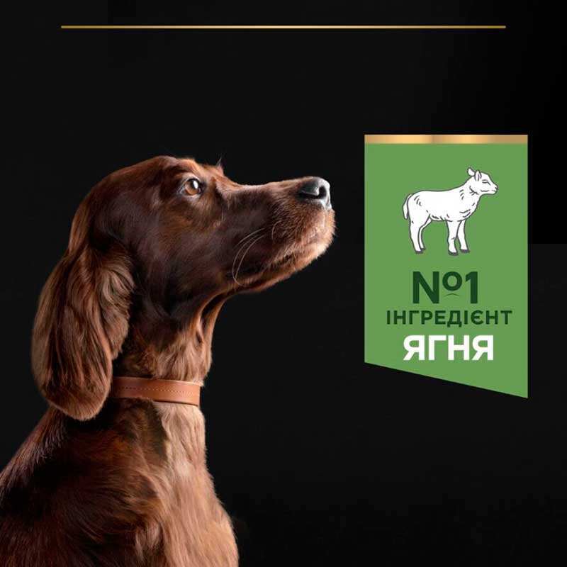 Сухой корм с ягненком для больших собак с чувствительным пищеварением Purina Pro Plan Large Athletic Sensitive Digestion Adult 2+ Lamb