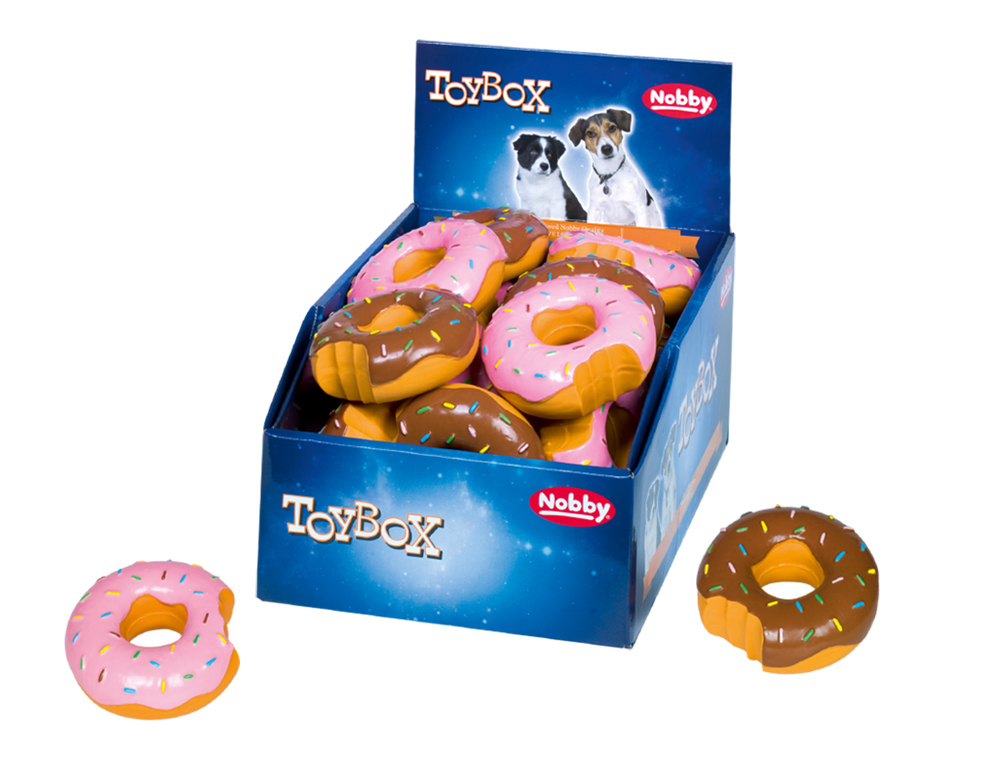 Игрушка для собак ToyBox Ароматизированный Жевательный Пончик Aroma Nobby Игрушка для собак ToyBox Ароматизированный Жевательный Пончик Aroma Nobby