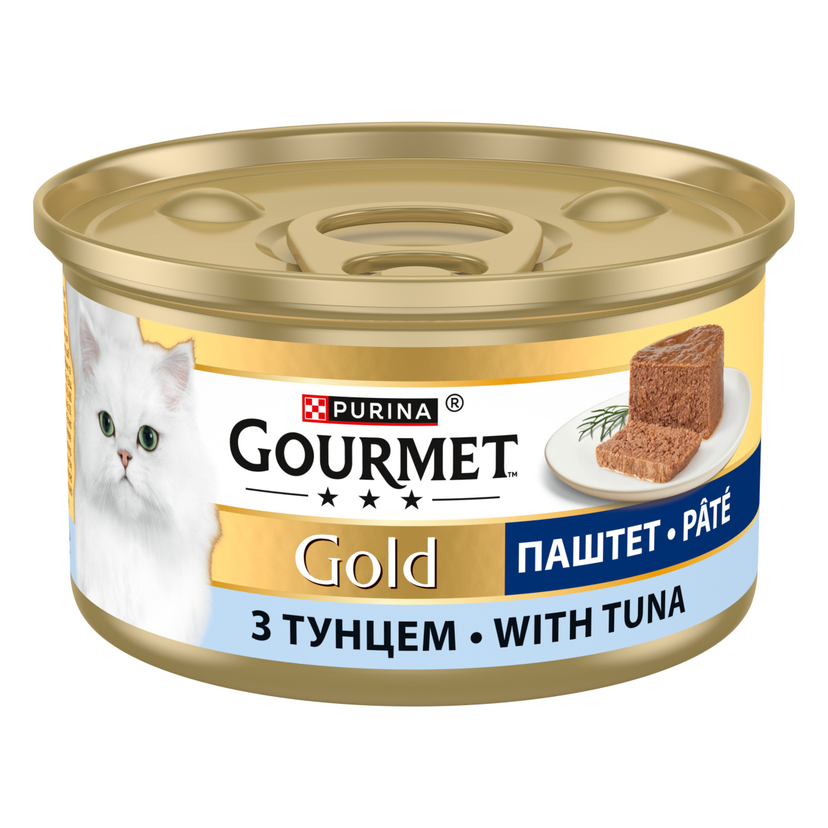 Консерва для котів Паштет з Тунцем Purina Gourmet Gold Pate Tuna