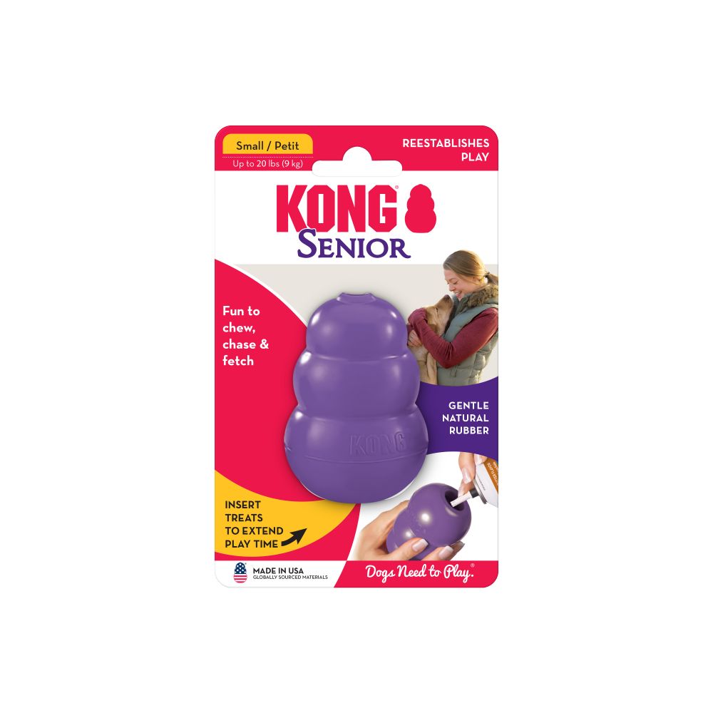 Іграшка для собак похилого віку Конг для ласощів KONG Senior Іграшка для собак похилого віку Конг для ласощів KONG Senior