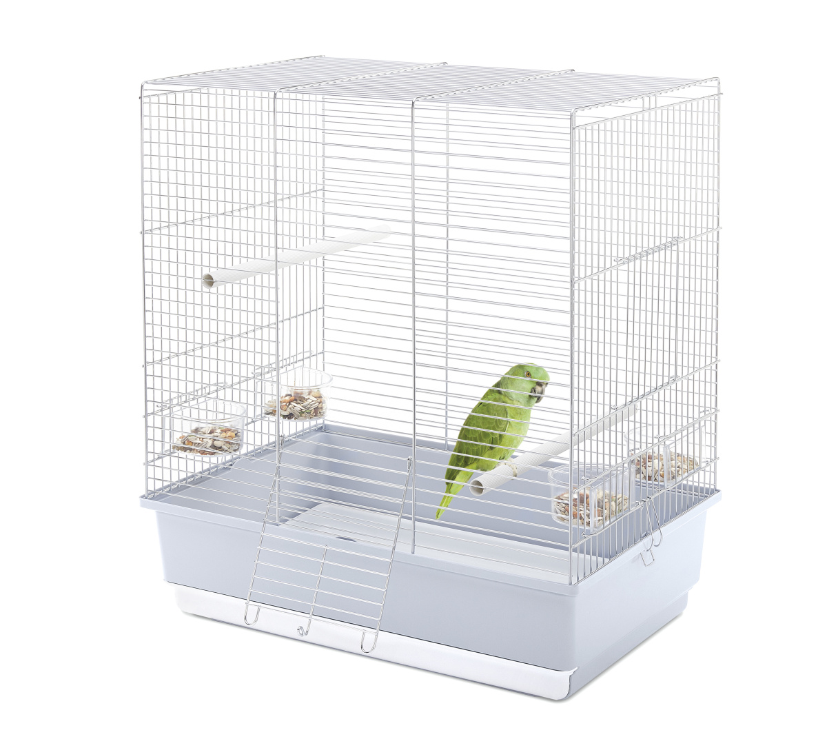 Клітина для двох ожерелових папуг з годівницями та жердинками Imac Dora 2 Клітина для двох ожерелових папуг з годівницями та жердинками Imac Dora 2