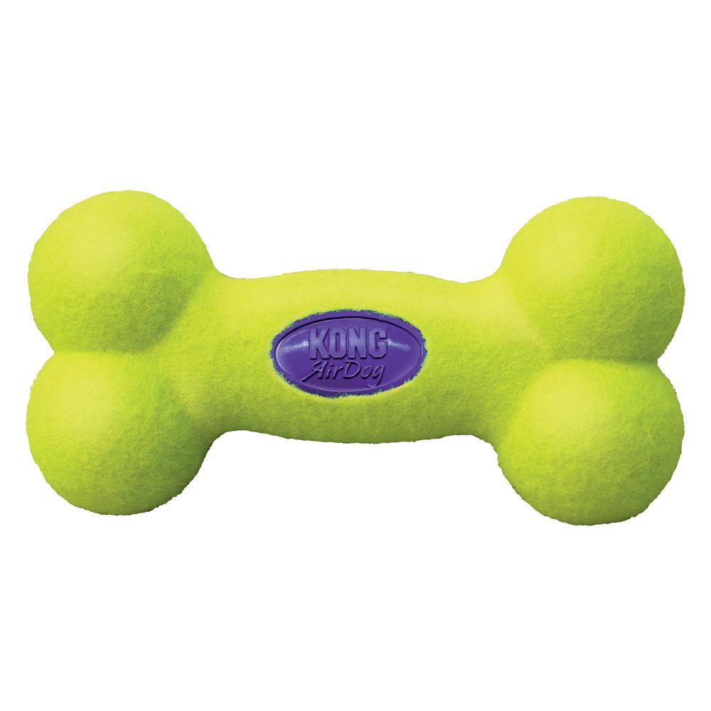 Іграшка для собак Кісточка Дбайливий догляд за зубами AirDog Squeaker Bone KONG Іграшка для собак Кісточка Дбайливий догляд за зубами AirDog Squeaker Bone KONG