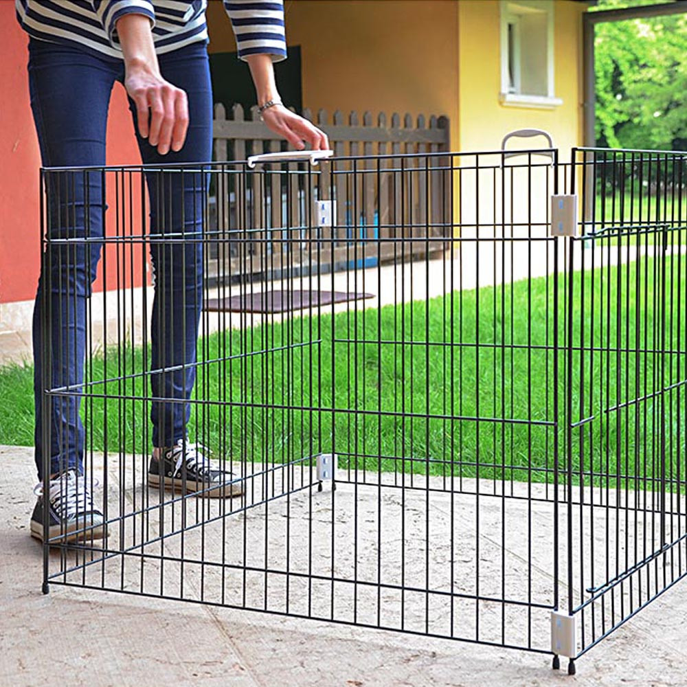 Металлический загон - клетка для щенков и взрослых собак Dog Training Ferplast