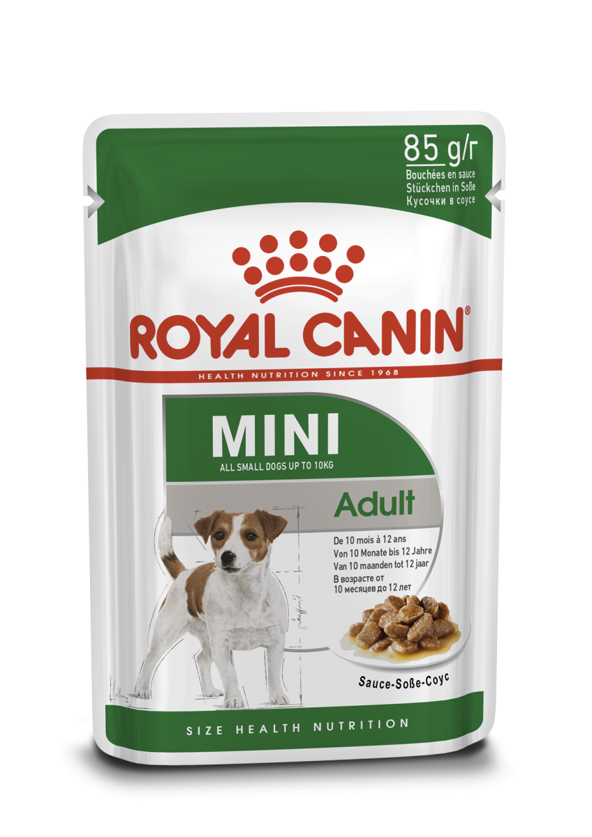 Вологий корм для собак маленьких порід віком від 10 місяців до 12 років Royal Canin Mini Adult