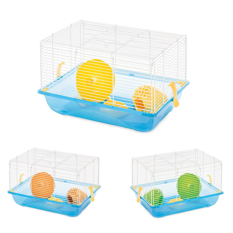 Клетка для хомяка с домиком, миской и каруселью Imac Criceti 2