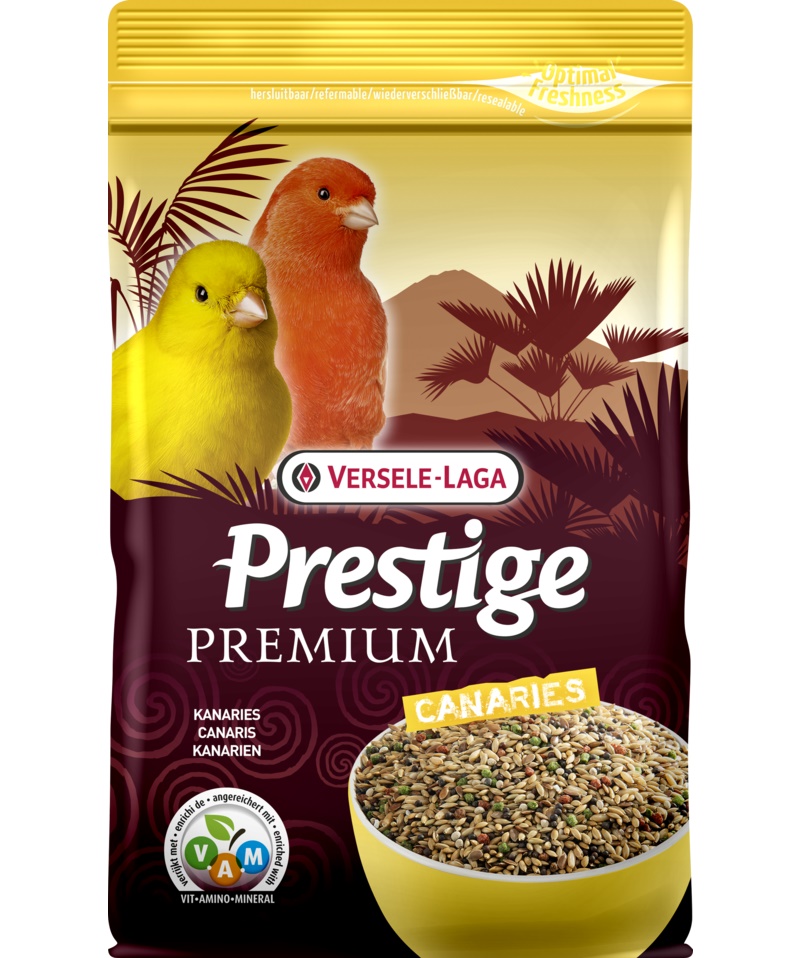 Полнорационный корм с витаминами и минералами для канареек Versele-Laga Prestige Premium Canary