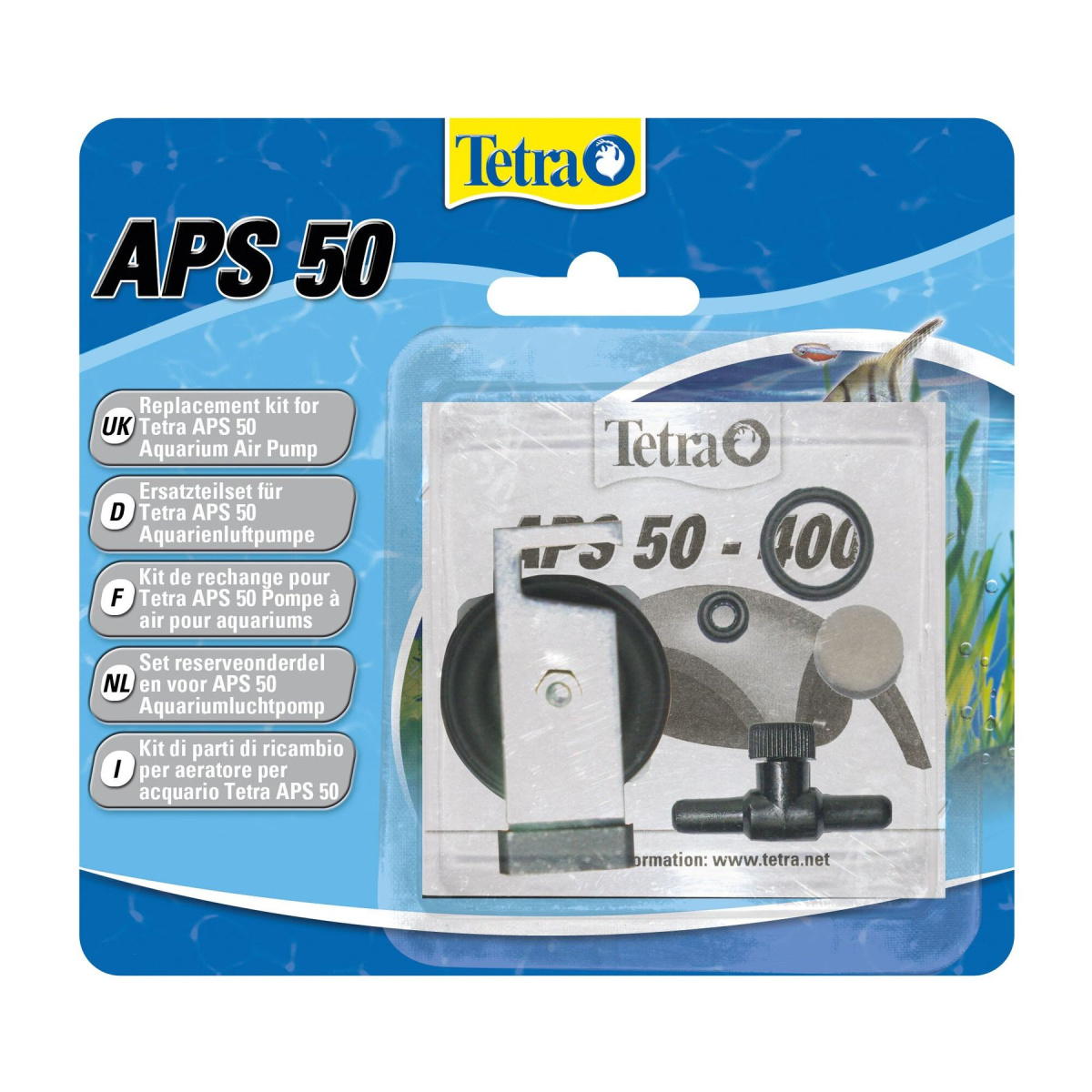 Набор запчастей для одноканального компрессора APS50 Tetra