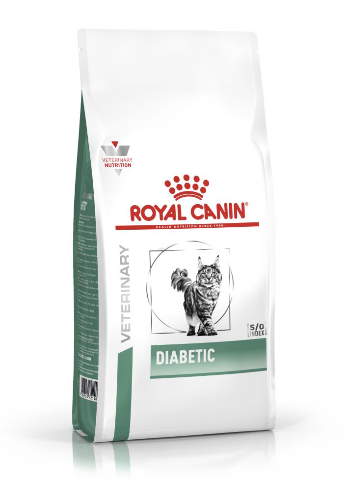 Сухой лечебный корм для взрослых котов с сахарным диабетом Royal Canin Veterinary Diabetic s/o index