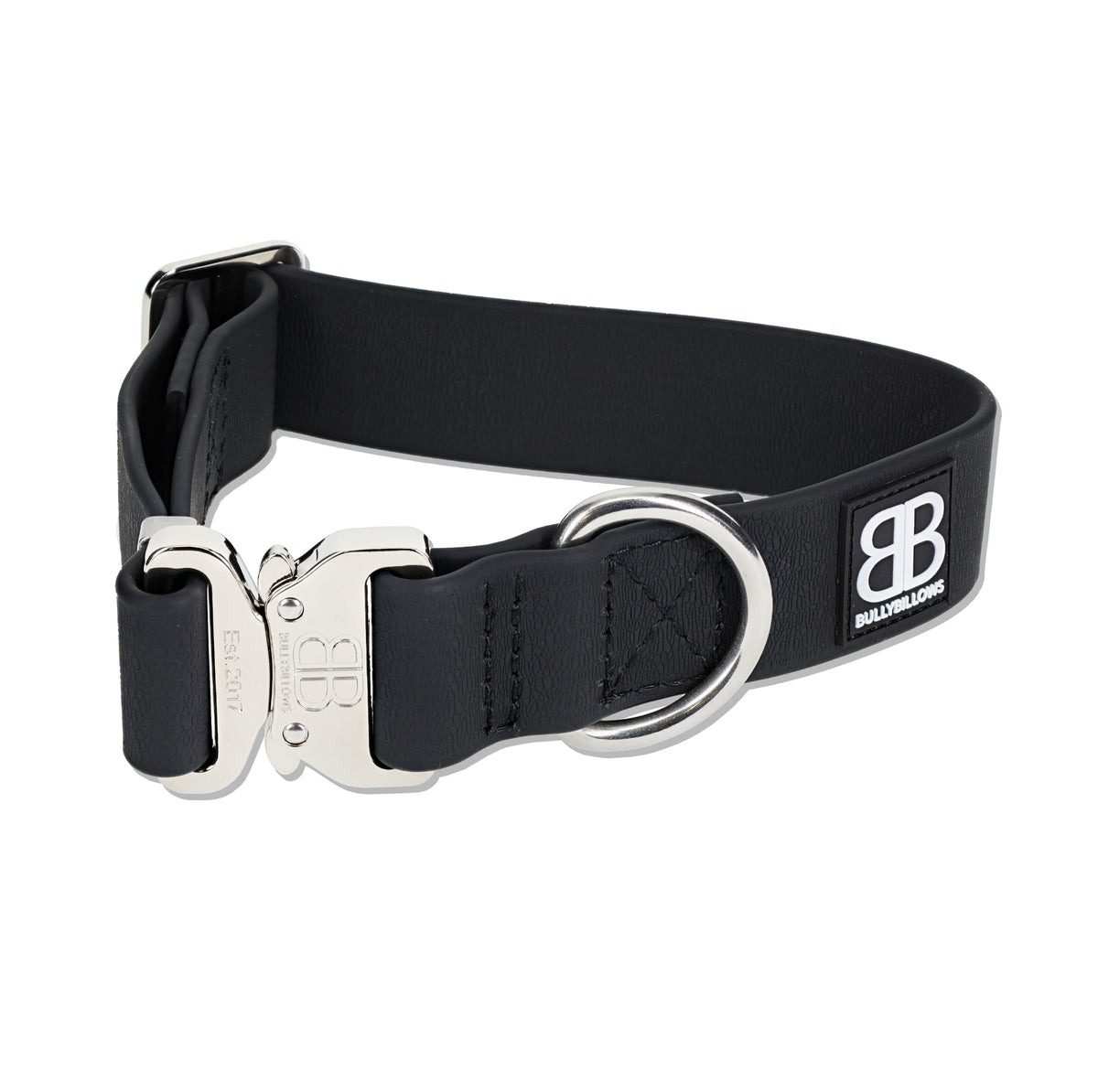 Водонепроникний нашийник з ривковим замком для активних собак BullyBillows Billowthane Combat Collar 4 cm Водонепроникний нашийник з ривковим замком для активних собак BullyBillows Billowthane Combat Collar 4 cm