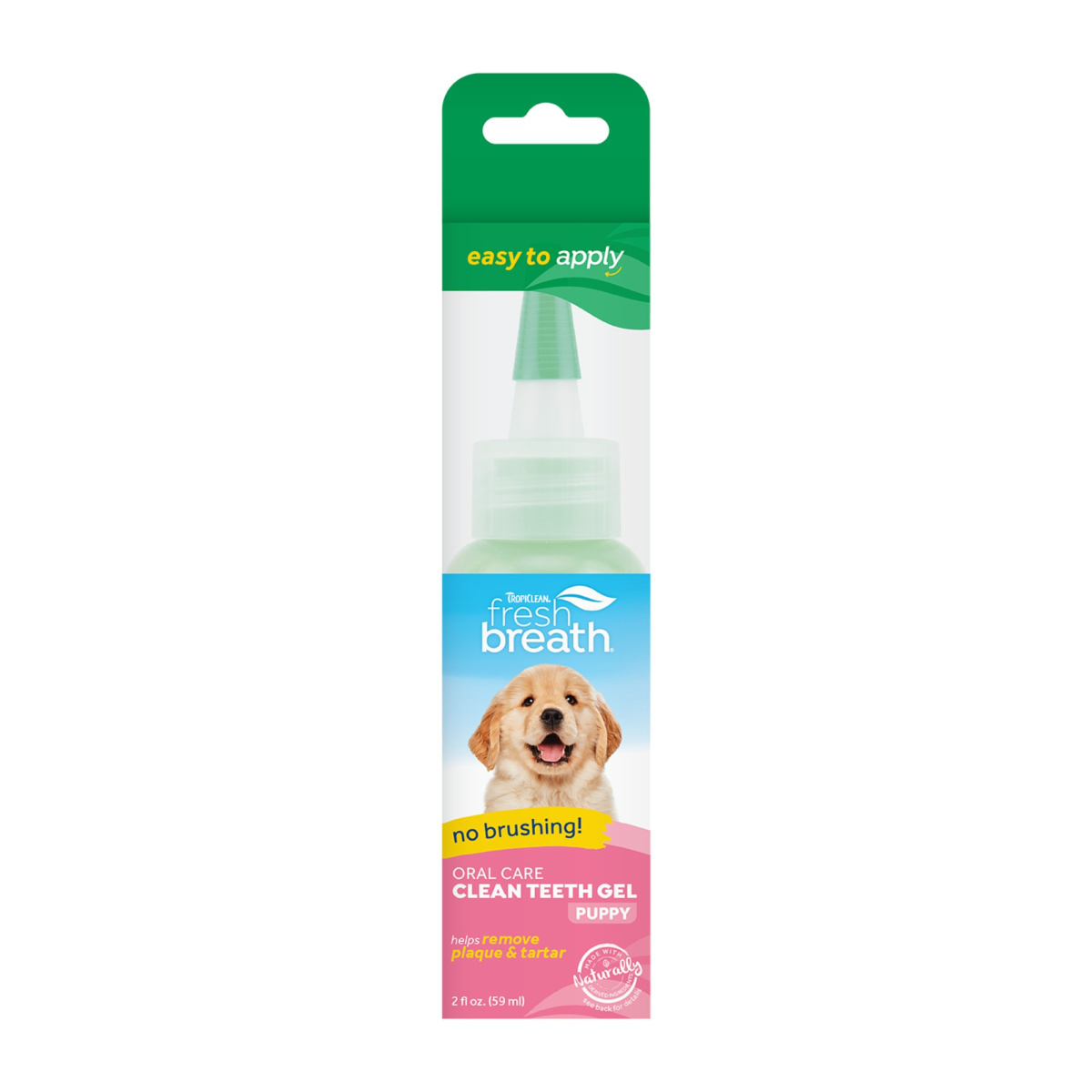 Гель для самоочищения зубов щенков "Свежее дыхание" TropiClean Oral Care Clean Teeth Gel Puppy