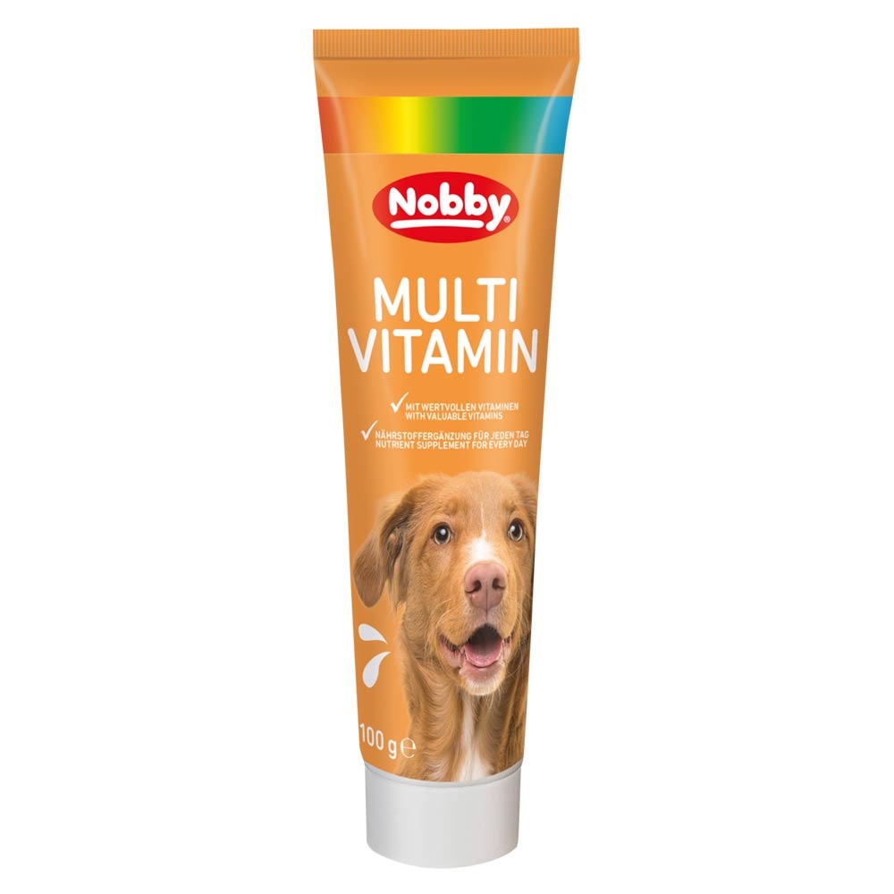 Мультивітамінна паста для дорослих та літніх собак MultiVitamin Paste Dog Nobby