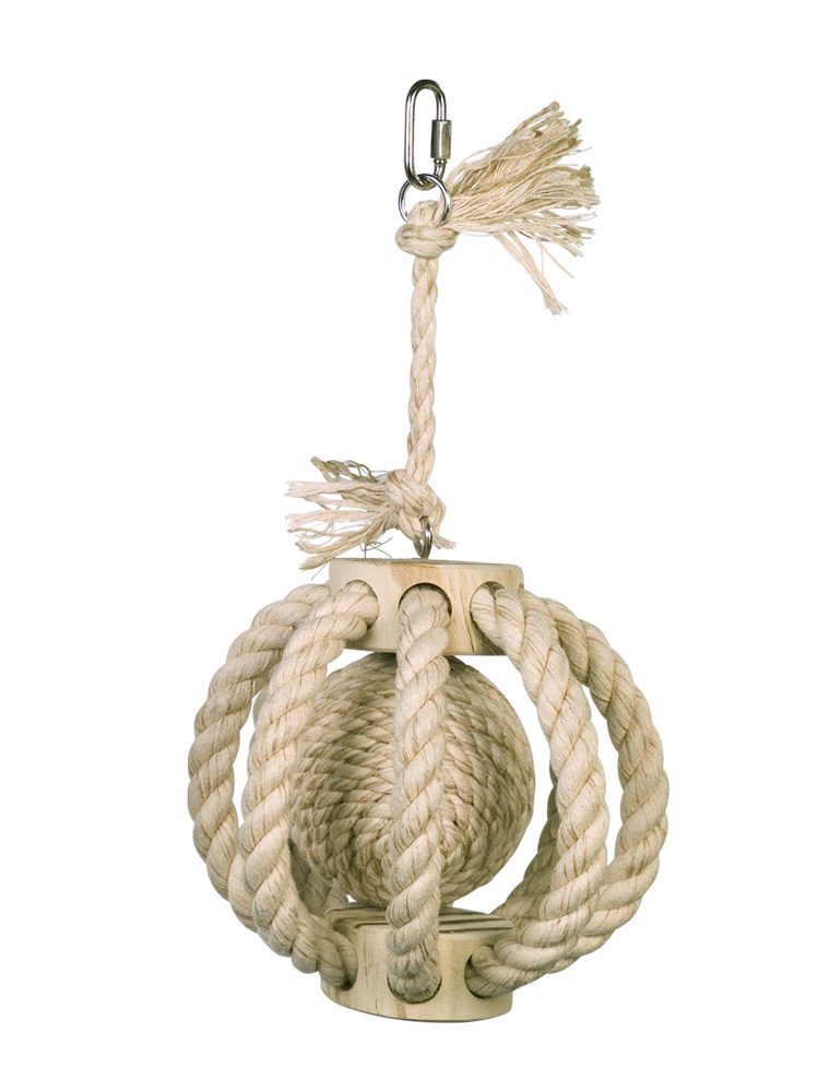 Іграшка для папуг Кільце з м'ячем Climbing Parrot Toy Nobby Іграшка для папуг Кільце з м'ячем Climbing Parrot Toy Nobby