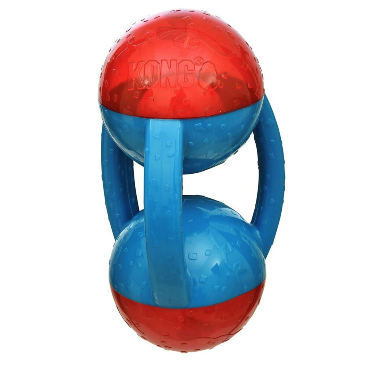 KONG Jumbler Tri Велика іграшка для собак Гантель 2 in 1 для дресирування