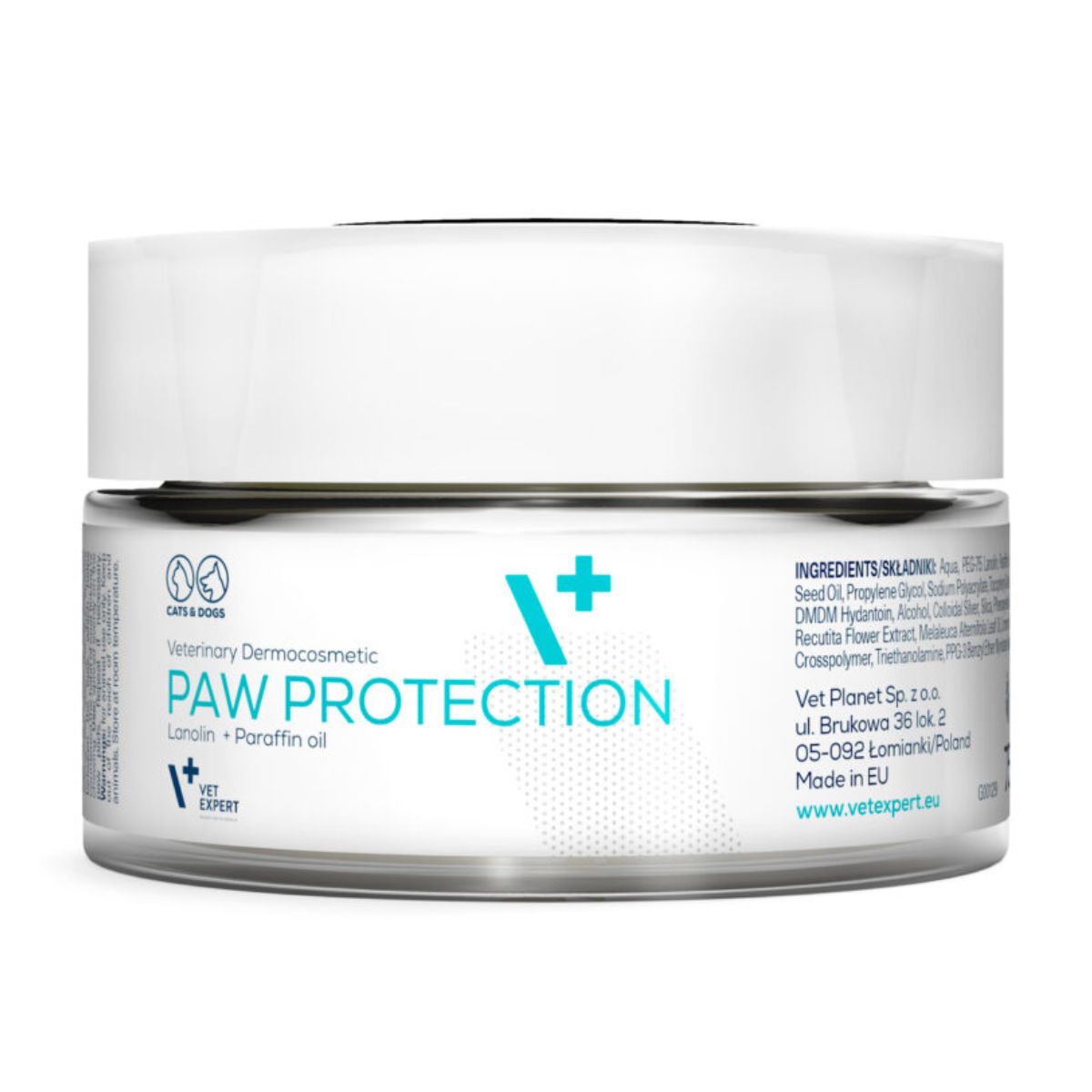 Захисна мазь для подушечок лап собак та котів Paw Protection Vet Expert