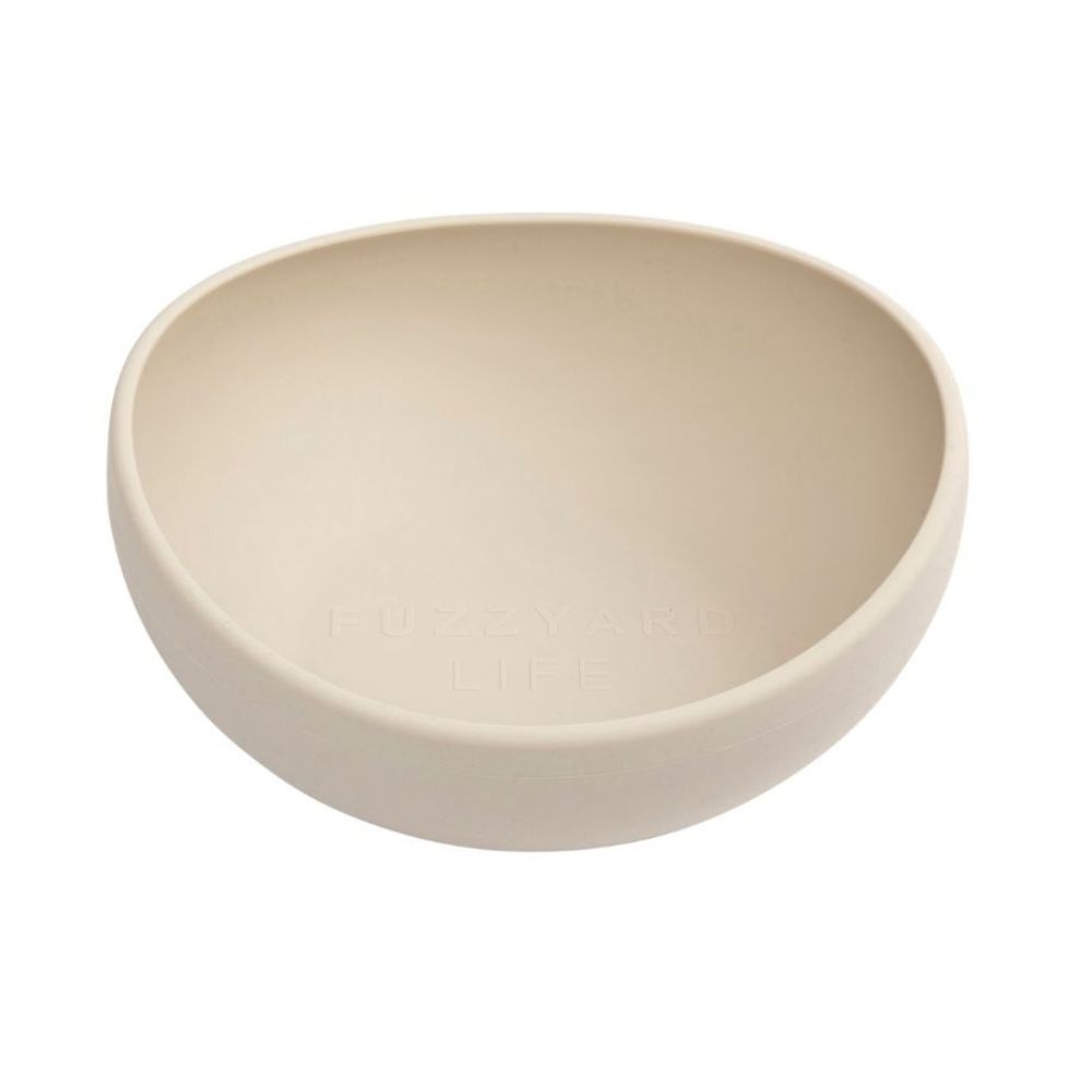 Силіконова миска для собак Піщана Ніжність FuzzYard Life Silicone Feeder Sandstone