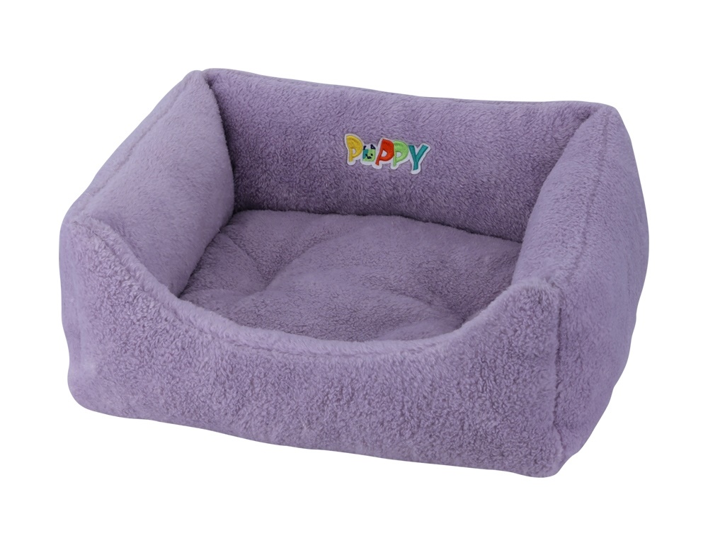 Антискользящий мягкий лежак с бортиками для щенков Puppy Bed Nobby