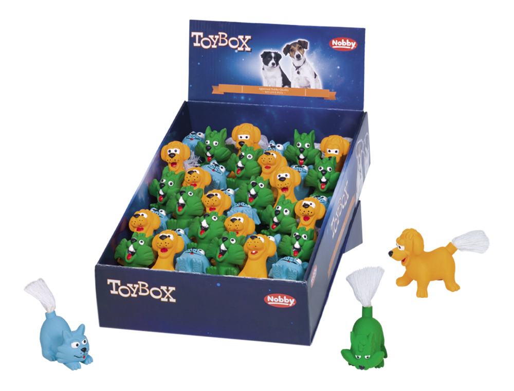 Игрушка для миниатюрных собак ToyBox Животные микс Latex Nobby Игрушка для миниатюрных собак ToyBox Животные микс Latex Nobby