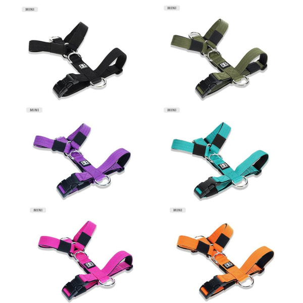 Тренувальна анатомічна шлея для цуценят та маленьких собак що тягнуть повідець BullyBillows Mini TRI-Harness No Pull