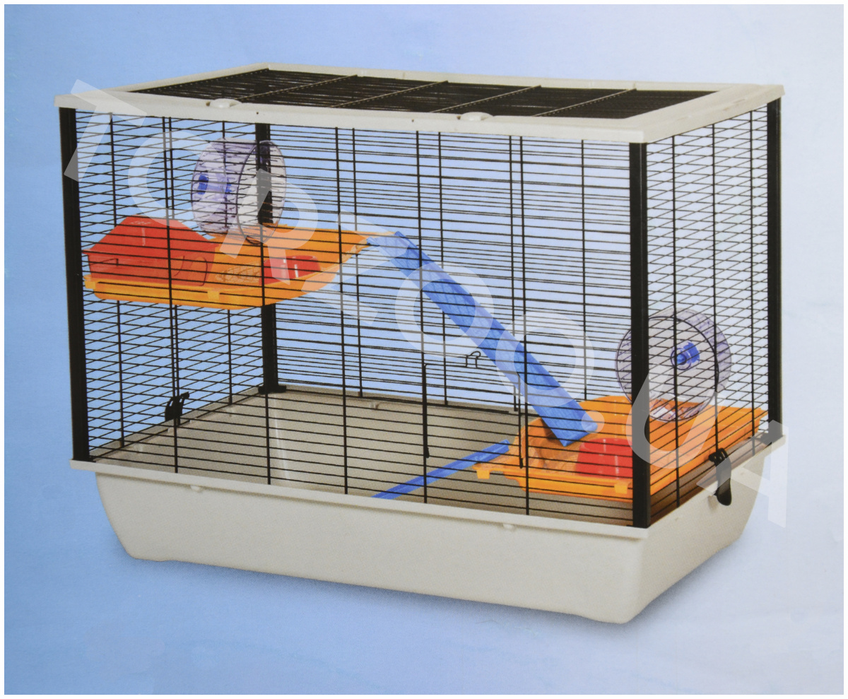 Двоповерхова клітина для мишей та щурів зі сходами Hugo Plastic G205 Inter-Zoo