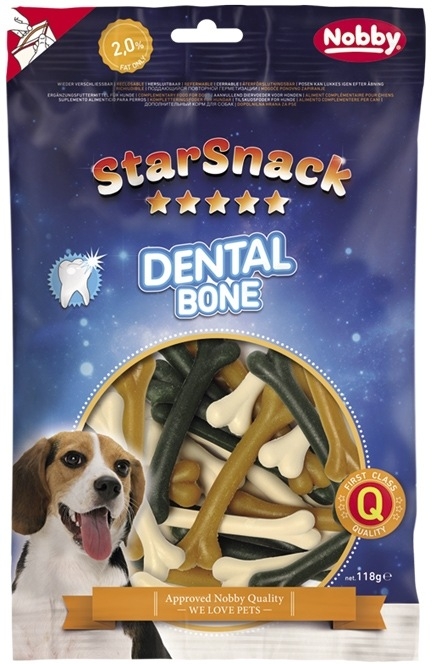 Ласощі для чистки зубів середніх собак Кісточки Nobby StarSnack Dental Bone