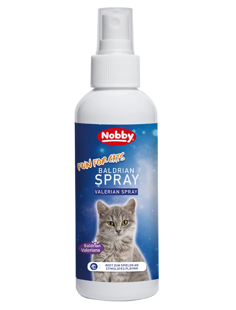 Стимулюючий спрей з екстрактом валеріани для котів Baldrian Spray Nobby