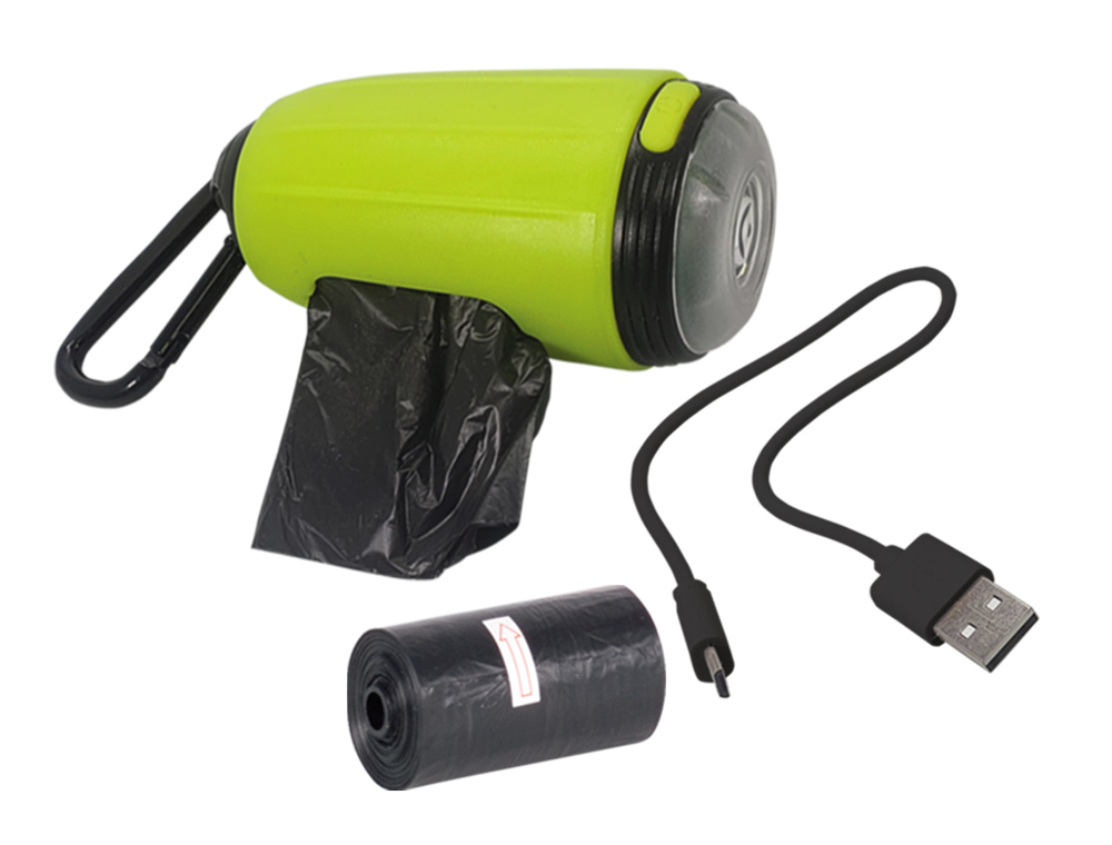 Диспенсер для збиральних пакетів за собакою Blinky Nobby зі світлодіодним ліхтариком