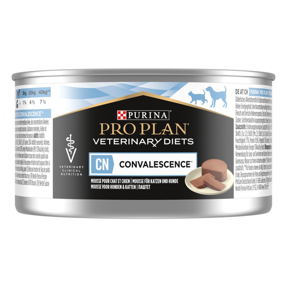 Лікувальна консерва для собак та котів у період одужання Purina Pro Plan Veterinary Diets CN Convalescence
