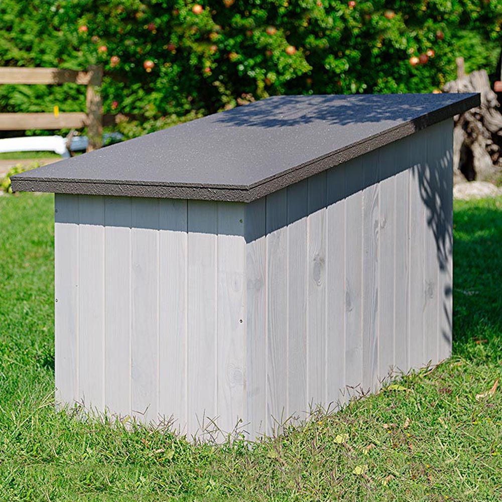 Вулична будка з сертифікованої сосни для собак Ferplast Argo