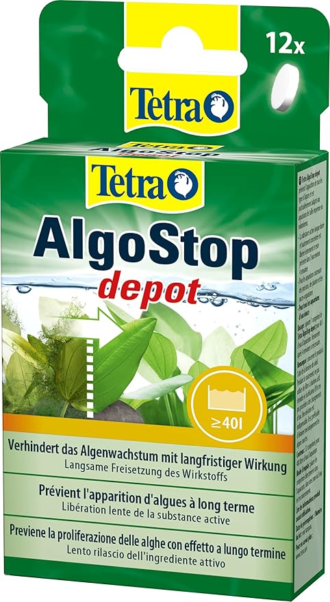Таблетки для прісноводних акваріумів проти всіх видів водоростей Tetra AlgoStop depot Таблетки для прісноводних акваріумів проти всіх видів водоростей Tetra AlgoStop depot