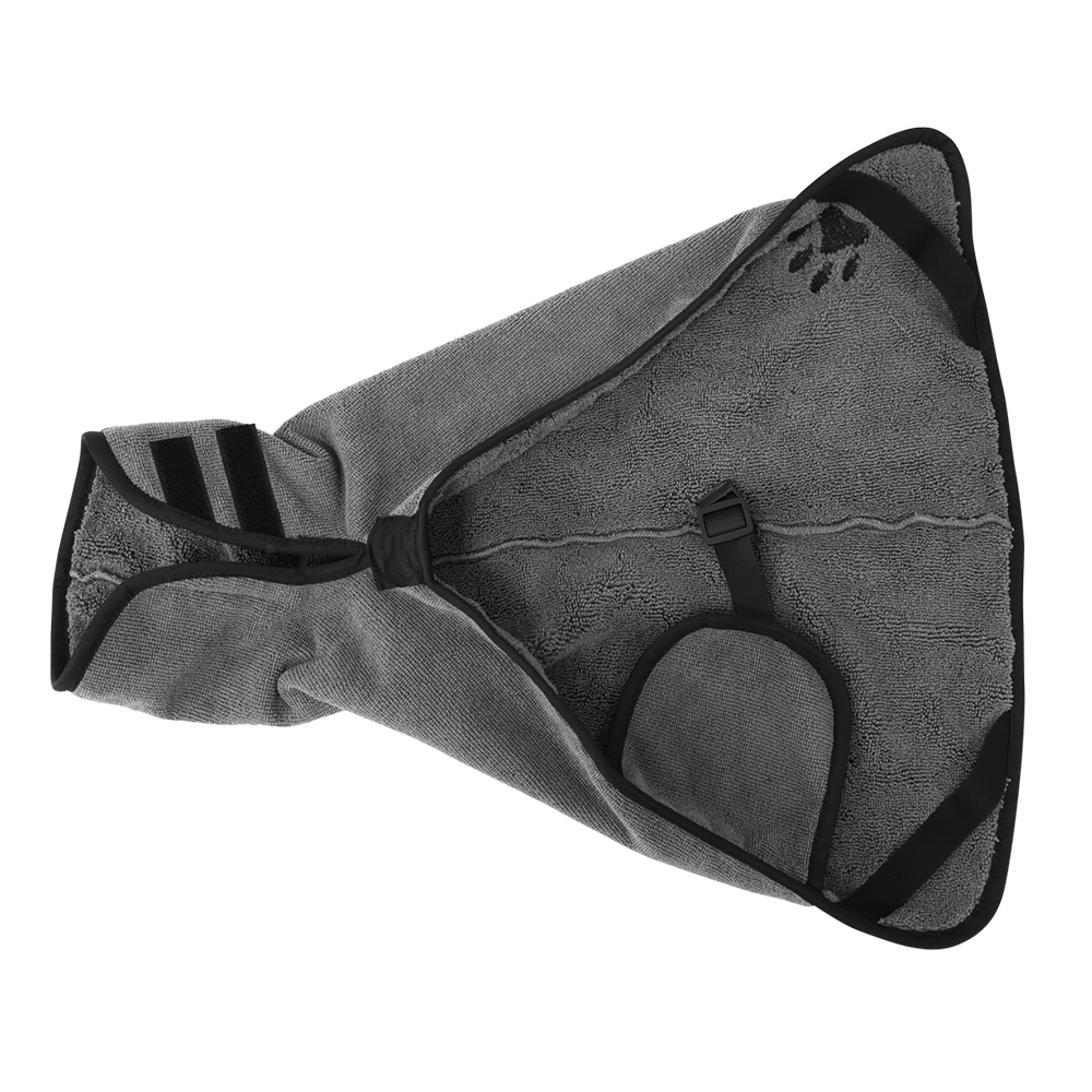 Швидкосохнучий регульований банний халат для собак Dry & Clean Dog Robe Nobby