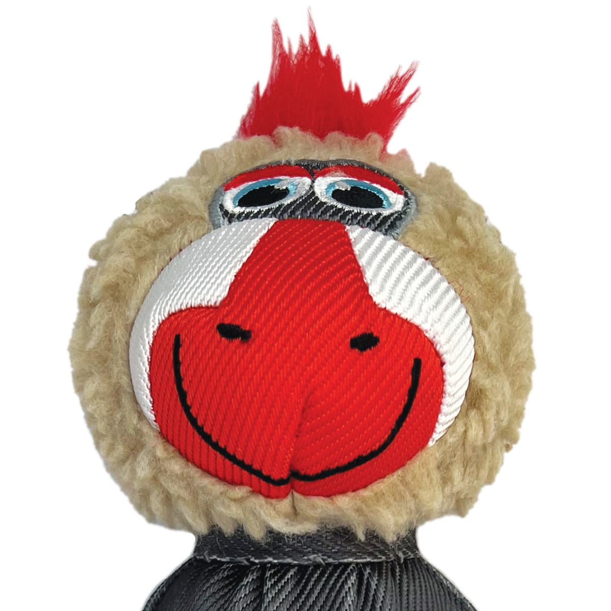 KONG Wubba Zoo Mandrill Інтерактивна іграшка для собак Вубба Мандрил з пищалкою