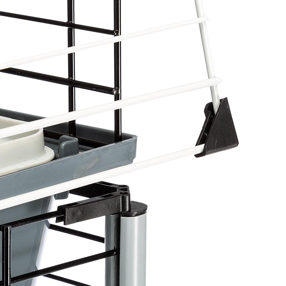 Двухуровневый вольер для двух кроликов с поилками и кормушками Rabbit 100 Double Ferplast